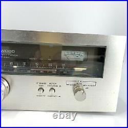 Kenwood KT 8300 Stereo AM/FM Tuner TESTED WORKS