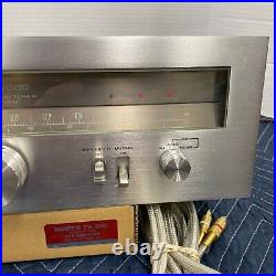 Kenwood Kt-7300 Vintage Stereo Analog Am/fm Tuner Serviced Cleaned Tested