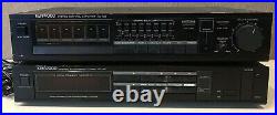 Kenwood Stereo Synthesizer Tuner KT-56 & Control Amplifier KC-106 TESTED