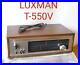 LUXMAN-T-550V-solid-state-AM-FM-STEREO-TUNER-1976-Vintage-Japan-Rare-USED-01-jwv