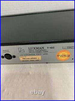 Luxman AM/FM Music Digital Synthesized Audiophile AM/FM Stereo Tuner