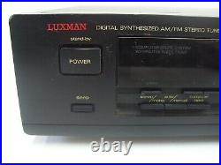 Luxman Am Fm Stereo Radio Tuner T-341l Digital Synthesised Pro Audio