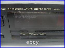 Luxman Am Fm Stereo Radio Tuner T-341l Digital Synthesised Pro Audio