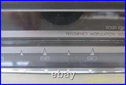 Luxman T-110 Vintage Hi Fidelity Hi-Fi AM/FM Stereo Tuner Wood Cabinet