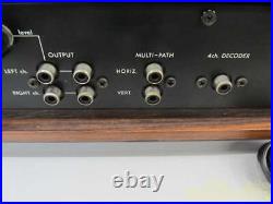 Luxman T-110 Vintage Hi Fidelity Hi-Fi AM/FM Stereo Tuner Wood Cabinet