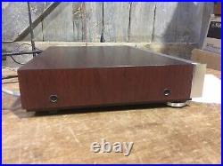 Luxman T-530 AM/FM Stereo Tuner Silver/Wood Top+Sides Working C. A. T C. S. Filter