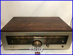 Luxman T-88V solid state AM/FM Stereo Tuner Receiver (NOT TESTED) Free Shipping
