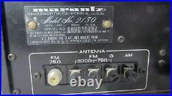 MARANTZ 2130 AM/FM stereophonic quartz locked tuner $ Oscilloscope Just Serviced