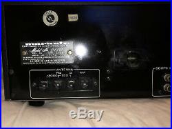 MARANTZ MODLE 2110 AM/FM STEREO TUNER WHITH SCOPE. Serviced With LEDs And More