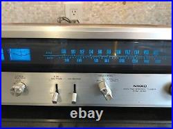 MINT NIKKO AM/FM Stereo Tuner Fam-800 Made in Japan Perfect Working Condition