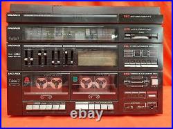 Magnavox AM/FM Stereo Tuner Integrated Amplifier Dual Cassette Deck 9289