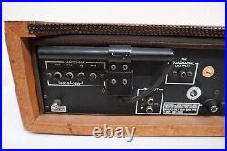 Marantz 105B AM/FM Stereo Tuner With Wood Case Tested Working