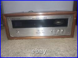 Marantz 105B AM/FM Vintage Stereophonic Tuner Very Nice With Wood Cabinet RARE
