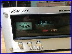 Marantz Model 112 AM FM Stereophonic Tuner Vintage Audiophile TESTED WORKING