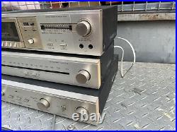 Marantz Set Stereo Cassette Deck, AMFM Tuner, Console Stereo Amplifier