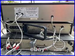 Marantz Set Stereo Cassette Deck, AMFM Tuner, Console Stereo Amplifier