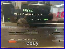 McIntosh MR-7082 Digital AM/FM Stereo Tuner. Perfect Working order