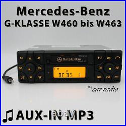 Mercedes Audio 10 BE3200 AUX-IN MP3 W460-W463 Radio G-Klasse Kassettenradio RDS
