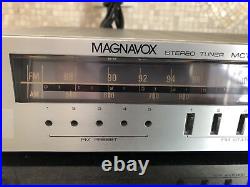 Mint Magnavox Stereo Tuner MCT002 Perfect Working Condition