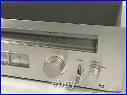 Modular Component Systems Vintage MCS 3701 AM FM Silver Faced Stereo Tuner Japan