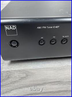 NAD C427 AM/FM Stereo Tuner Rare