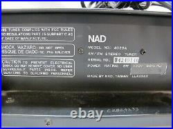 NAD Tuner 4020A AM/FM Stereo