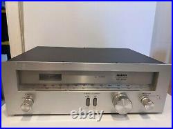 NIKKO NT-550 Vintage Stereo Am/fm Tuner withManual Made in Japan