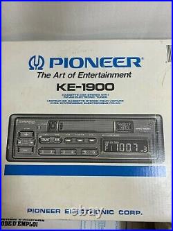NOS New Pioneer KE-1900 Car Cassette Stereo Tuner AM FM Radio