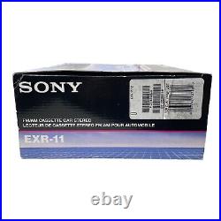 NOS Sony EXR-11 AM/FM Cassette Car Stereo Radio Audio Deck Tuner Open Box 1996