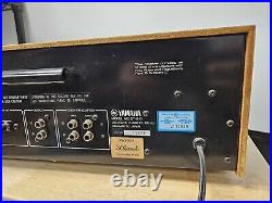 Near Mint Yamaha CT-810 Natural Sound AM FM Stereo Tuner Tested And Working