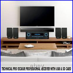 New Technical Pro 1000W Professional Audio Receiver with USB/SD Card Input & MP3