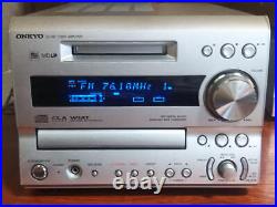 ONKYO FR-X7A CD MD Component Tuner Amplifier Deck with Remote Control Tested