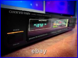 ONKYO INTEGRA T-4057? RARE? (1988) Vintage Stereo Tuner Deck