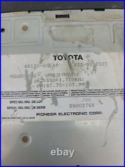 Oem 1998 2000 Lexus Ls400 Am Fm Radio Tape Cd Disc Player Pioneer 86120-50540