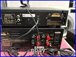 Onkyo A-8017 Integrated Stereo Amplifier and T-4015 AM/FM Stereo Tuner