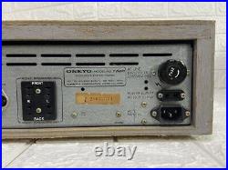 Onkyo Am/Fm stereo tuner solid state system Model Y-8000