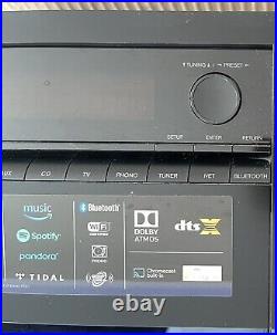 Onkyo TX-NR585 4K HDR 7.2 Surround HDMI WiFi Bluetooth Phono Receiver SEE VIDEO