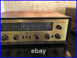Open Box The Fisher 600 AM/FM Stereo Tube Tuner Amplifier Perfect Condition