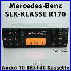 Original Mercedes Audio 10 BE3100 Becker Kassette R170 Autoradio SLK-Klasse A170