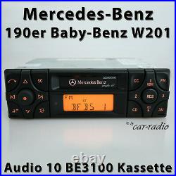 Original Mercedes Audio 10 BE3100 Kassette 190er Autoradio C-Klasse W201 Becker