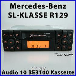 Original Mercedes Audio 10 BE3100 Kassette R129 Autoradio SL-Klasse Becker Radio