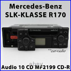 Original Mercedes Audio 10 CD MF2199 CD-R Autoradio SLK-Klasse R170 Radio W170