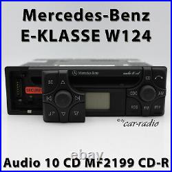 Original Mercedes Audio 10 CD MF2199 CD-R W124 Radio E-Klasse S124 Autoradio RDS