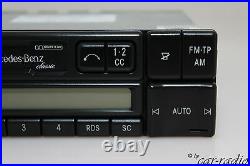 Original Mercedes Classic BE2010 Becker Radio DIN Kassettenradio A0038206286 Set