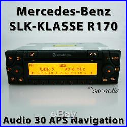 Original Mercedes Navigationssystem Audio 30 APS R170 Radio SLK-Klasse W170 Navi