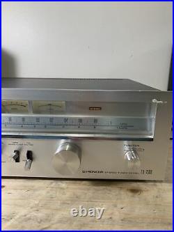 PIONEER TX-7500 Vintage Stereo AM-FM Tuner Professionally Aligned