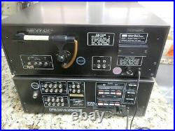 Pair Sansui Au-717 Integrated Amplifier @ Tu-717 Am/fm Stereo Tuner Serviced