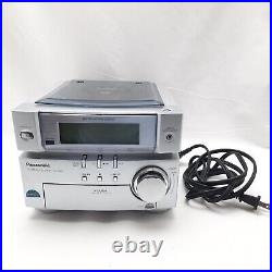 Panasonic CD Player FM & AM Radio Tuner with 2 Stereo Speakers SA-PM03