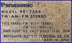 Panasonic RE-7554 AM/FM Stereo Tuner