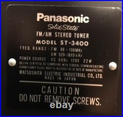 Panasonic St-3400 Am/fm Stereo Tuner
